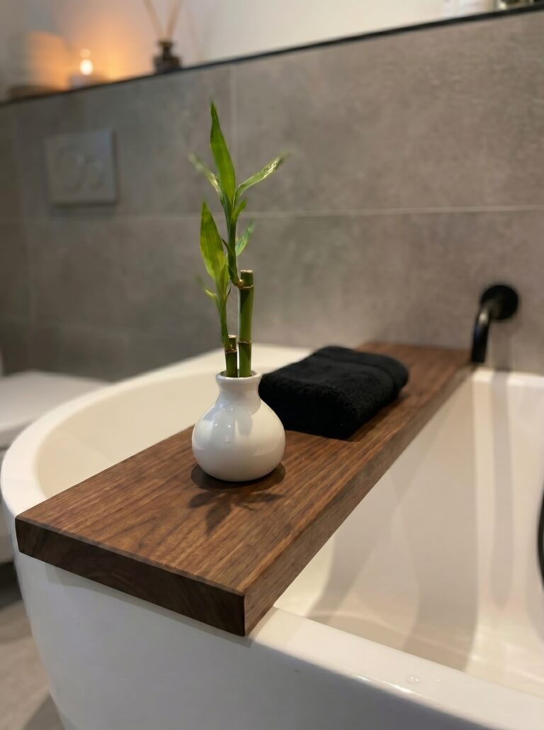 Noten plank op maat