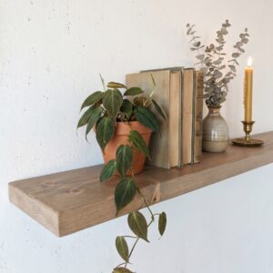 Vuren wandplank op maat